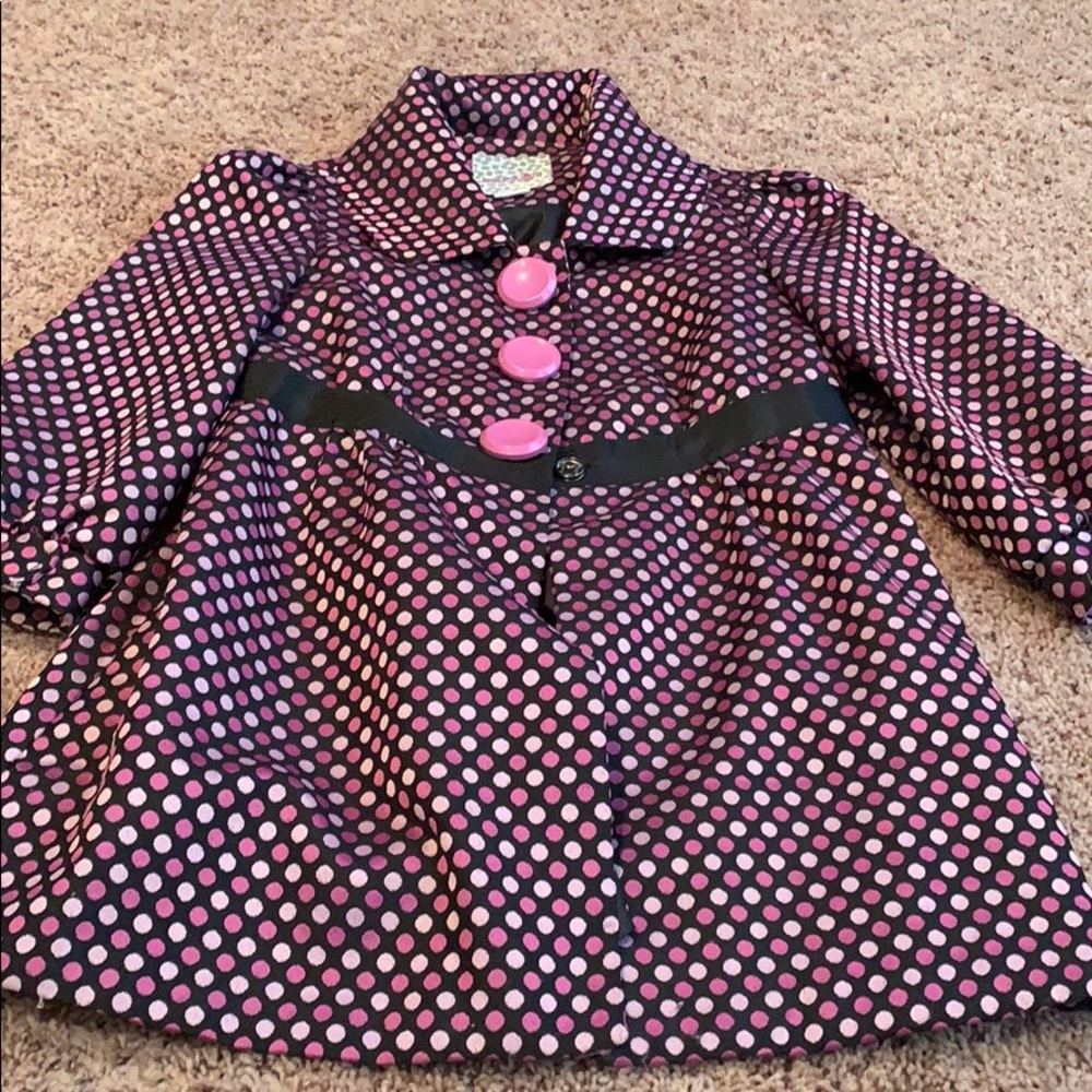 Kensie Girl Polka dot jacket